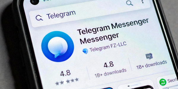 Google Play商店搜索Telegram官方应用界面截图