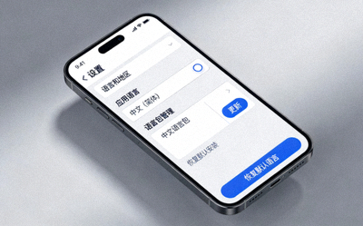 解决电报中文显示问题的设置菜单与语言包选项截图