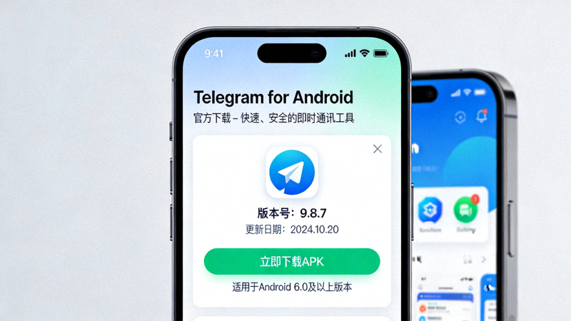 Telegram安卓APK官方下载页面截图